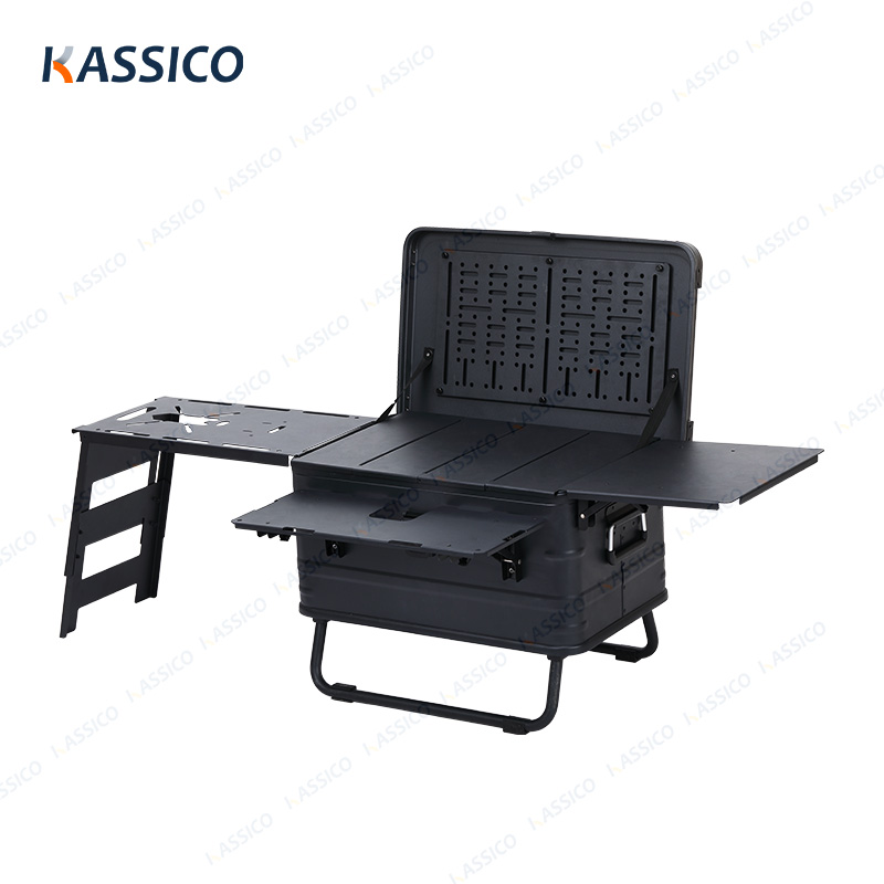 Caixa de cozinha para acampamento K1 (50L)