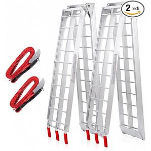 Rampas de caminhonete de 7.5 pés para motocicleta, 4 rodas, reboque, moto de terra